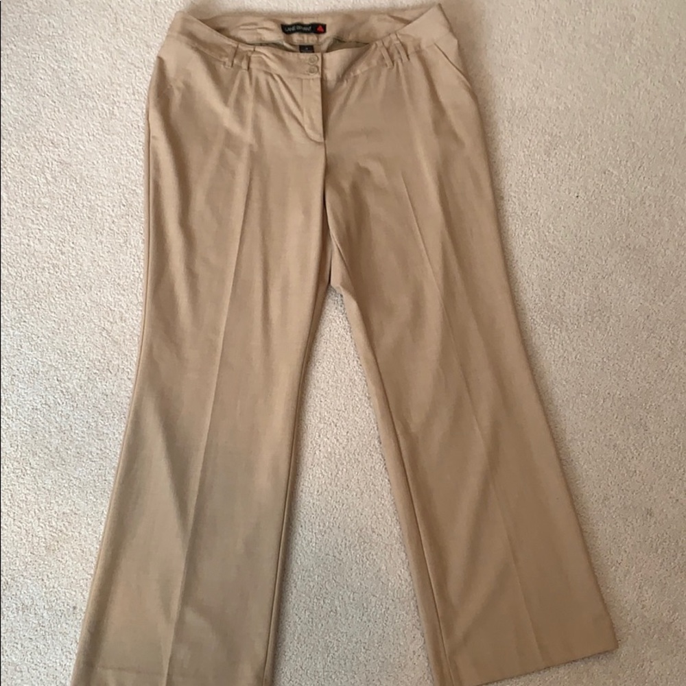 Lane Bryant Tan Dress Slacks Plus Size